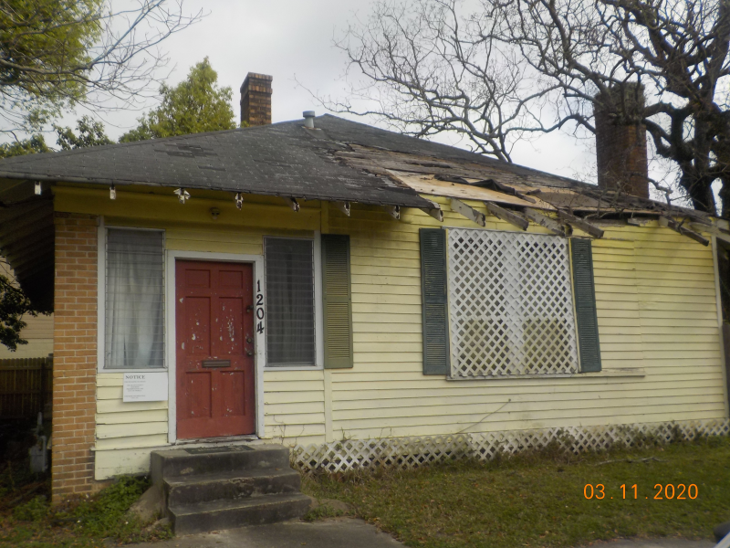 1204 TEXAS ST. Nuisance Property