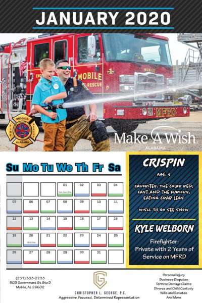 Makeshifts-A-Wish  Calendar 