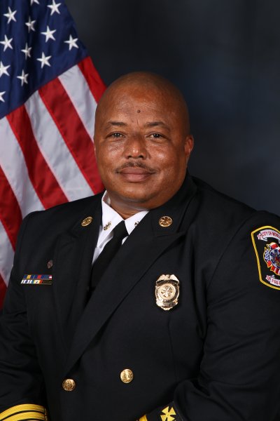 Fire Chief Johnny Morris Jr