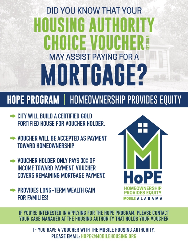 The HoPE Program City of Mobile