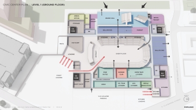 Civic Center Plan | Level 1 (Ground Floor)