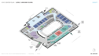 Civic Center Plan | Level 1 (Ground Floor)