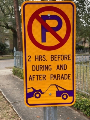 no parking sign