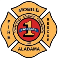 Mobile Fire Department logo graphic